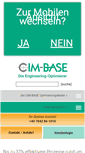 Mobile Screenshot of cim-base.de